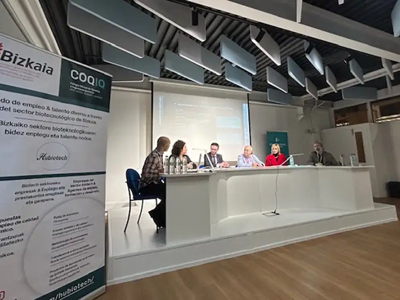 AVEQ-KIMIKA participó en la jornada de presentación de Hubiotech Bizkaia