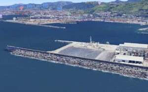 El muelle AZ-0 del Puerto de Bilbao donde se instalará la futura planta de tratamiento de residuos de Agaleus.