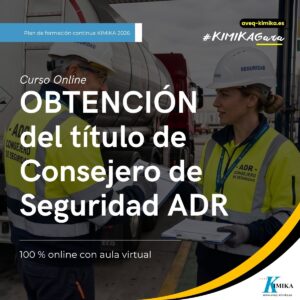 Curso online para obtener el certificado oficial de Consejero de Seguridad ADR